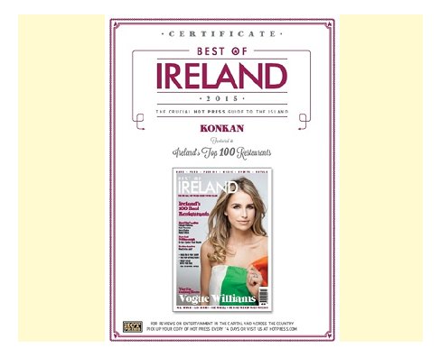 Best of Ireland — Top 100 Restaurants — Hot Press